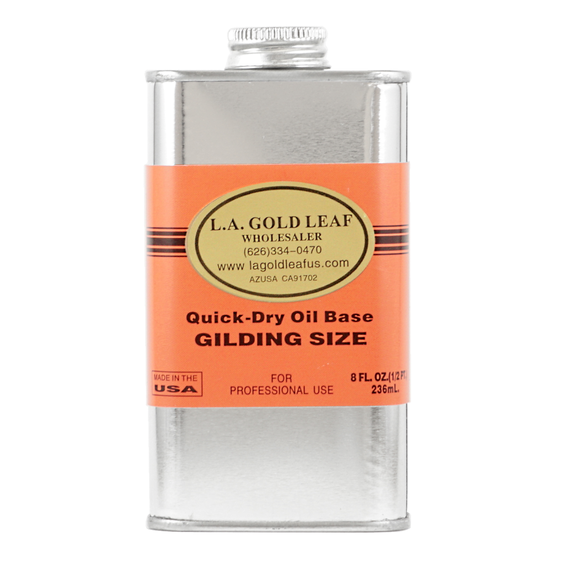 Gilding Adhesive and Sealer Set - Gilding Adhesive (60ml) & Gold Leaf  Sealer