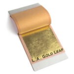 1000pcs/pack 14*14CM Copper Imitation Gold Leaf Color 2.5 Gold Foil Sheets  for Buddha
