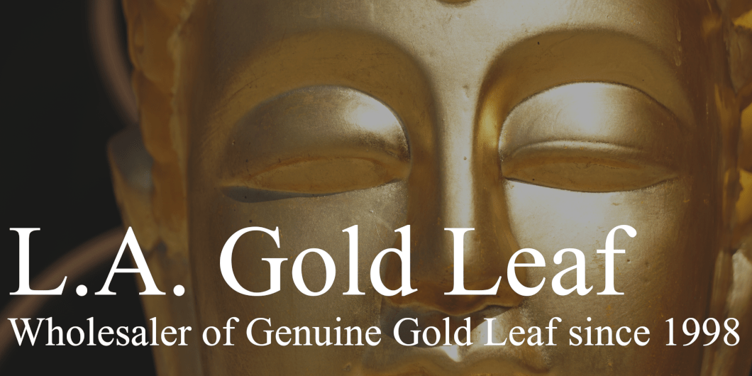 L.A. Gold Leaf: 23K Genuine Double Gold Leaf Sheets (Loose or